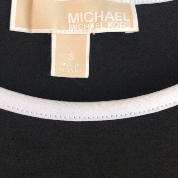 MICHAEL Michael Kors Solid Flounce Dress - Picture 6 of 8